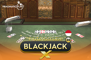 Indonesian BlackjackX 20 by Pragmatic Play Live