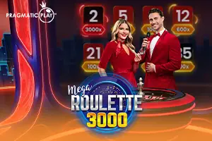 Mega Roulette 3000 by Pragmatic Play Live