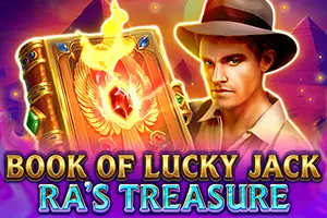 Book Of Lucky Jack Ra Treasure by Spinomenal