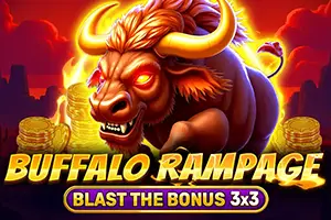 Buffalo Rampage Blast The Bonus 3x3 by Spinomenal