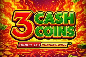 3 Cash Coins RUNNING WINS by Fugaso