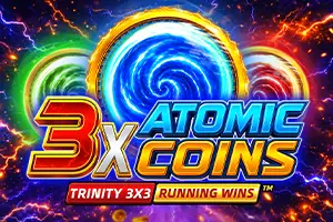 3X Atomic Coins Trinity RUNNING WINS by Fugaso